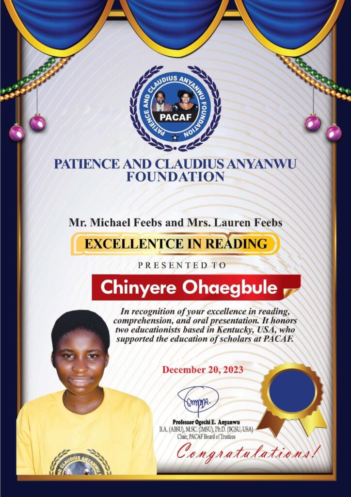 Excellence In Reading