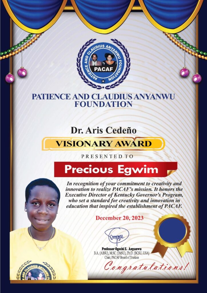 Visionary Award